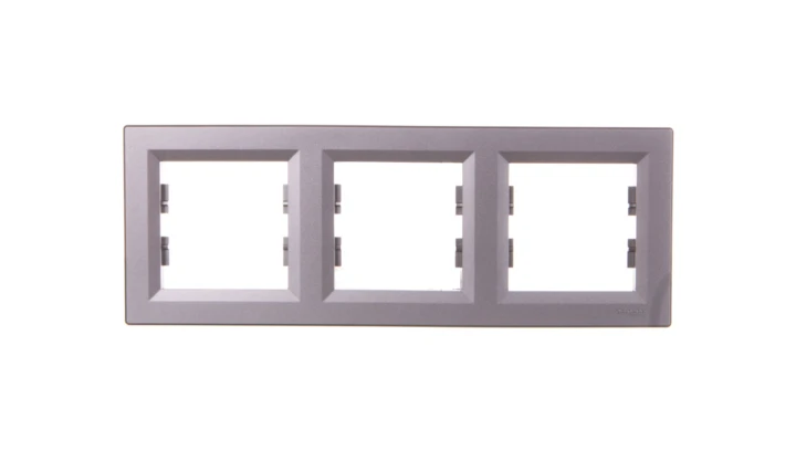 ASFORA Ramka 3-krotna pozioma stal EPH5800362