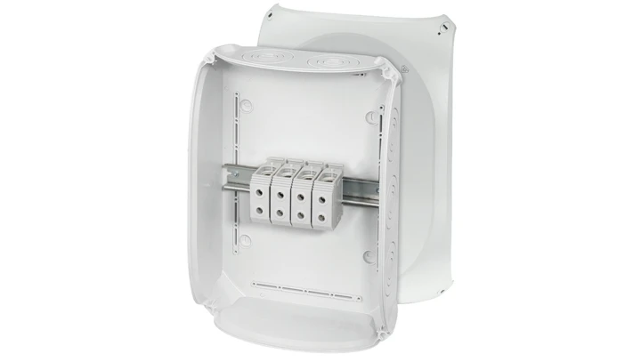 Puszka odgałęźna 355x255x122 4x50mm2 CU IP66 szara DK 5054 G 62000021