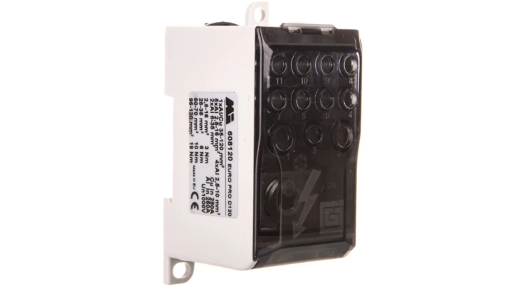 Złączka uniwersalna EURO multi 120mm2 11 wyjść 608120 /50szt./