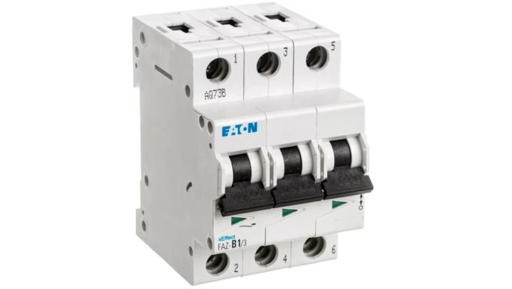Wyłącznik nadprądowy 3P B 1A 15kA AC FAZ B1/3 278832