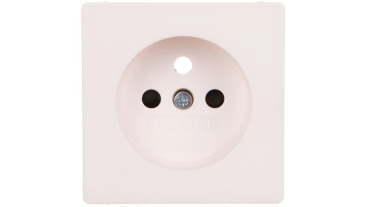 Q.1/Q.3 Płytka czołowa gniazda z/u śnieżnobiały aksamit 3965766089