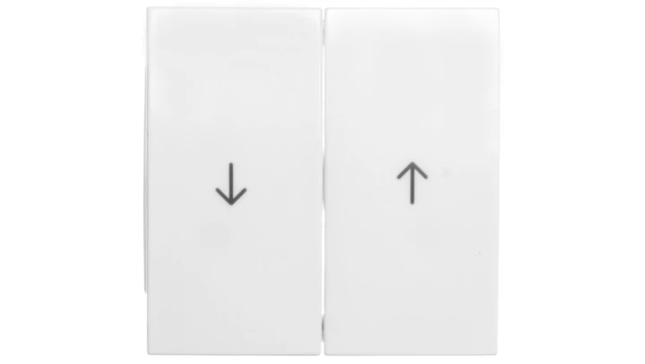 B.Kwadrat Klawisz podwójny symbol /strzałka/ biały 5316258999