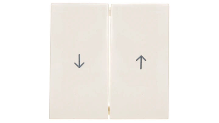 B.Kwadrat Klawisz podwójny symbol /strzałka/ kremowy 5316258992