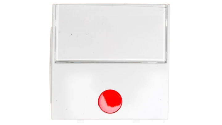 B.Kwadrat Klawisz z 5 soczewkami i polem opisowym biały połysk 5316968999