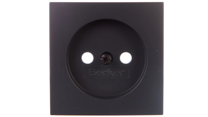 B.Kwadrat/B.3/B.7 Płytka czołowa gniazda b/u antracyt 3961038996