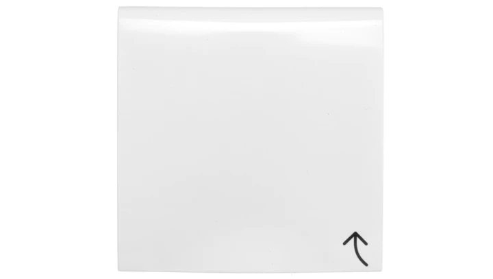 B.Kwadrat Płytka czołowa gniazda z/u z pokrywą z przesłonami śnieżnobiały 3965838999