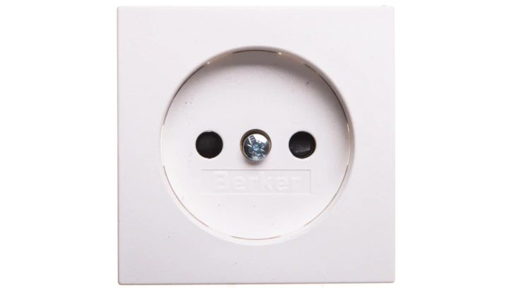 B.3/B.7 Płytka czołowa gniazda b/u śnieżnobiały 3967331909