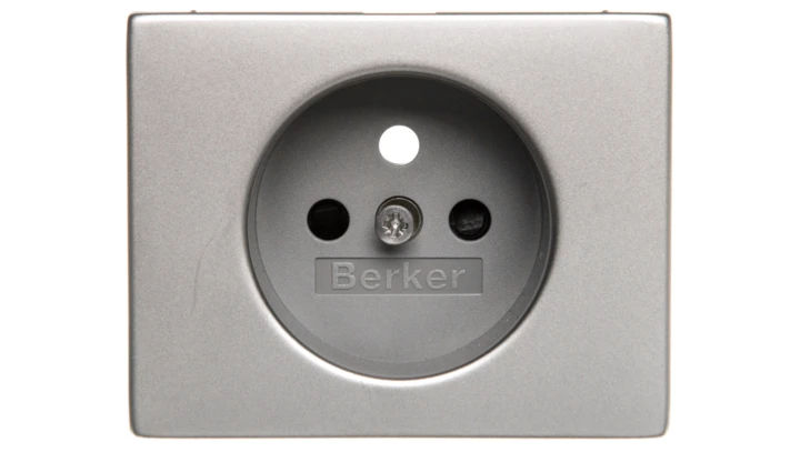 K.5 Płytka czołowa gniazda z/u z przesłonami stal szlachetna nierdzewna 3965757004