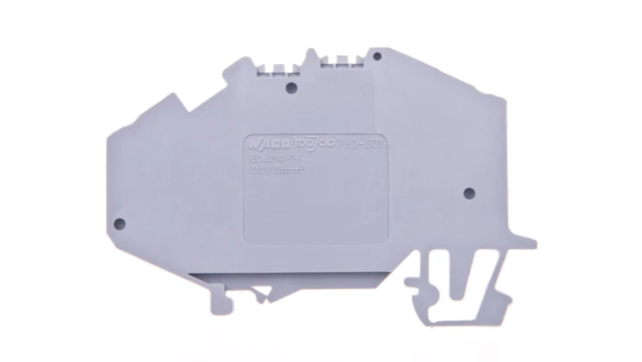 Złączka szynowa 2-przewodowa 2,5mm2 szara 780-601 TOPJOB /50szt./