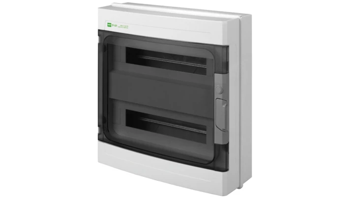 Rozdzielnica hermetyczna EP-LUX RN 2x18 1000V AC 1500V DC PE+N dymny IP65 1962-01