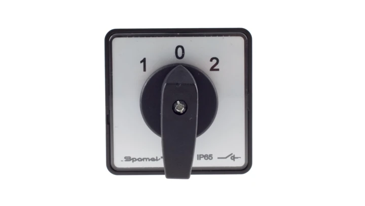 Łącznik krzywkowy 1-0-2 3P 63A do wbudowania SK63-3.8380P03