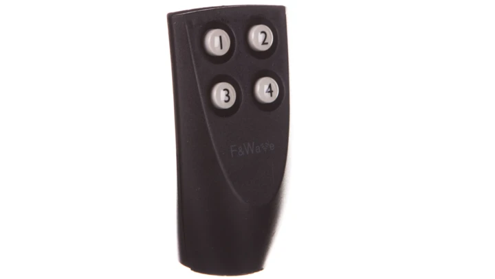 Pilot sterowania radiowego 4-przyciskowy zasilanie 3V, bateria CR2032 FiWave FW-RC4