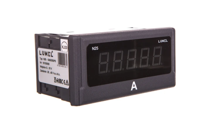 Miernik cyfrowy 5 cyfr 0-10V DC zas.20-40V AC/DC wy.zas.24V N25 S450300M1