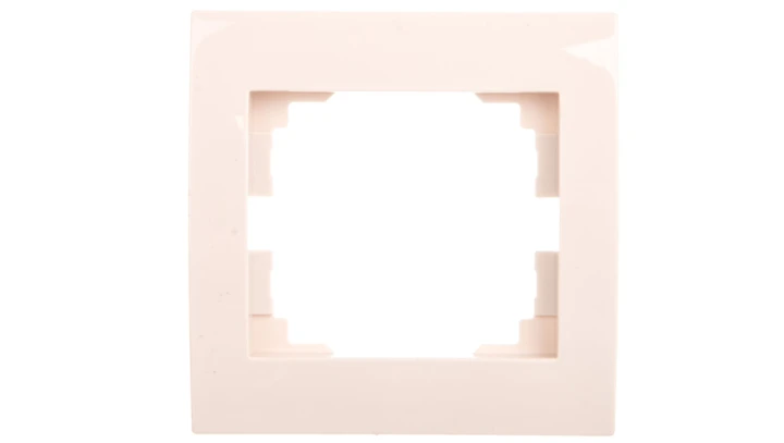 LOGI Ramka pojedyncza pozioma Kremowy 021460003 25176