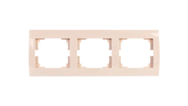 LOGI Ramka potrójna pozioma Kremowy 021480003 25178