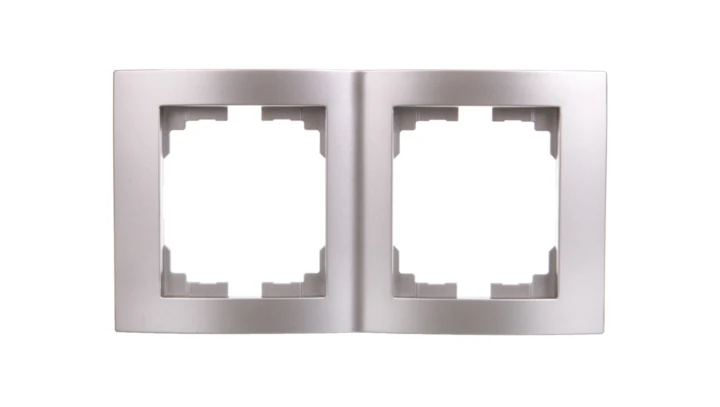 LOGI Ramka podwójna pionowa Srebrny 021520043 25240