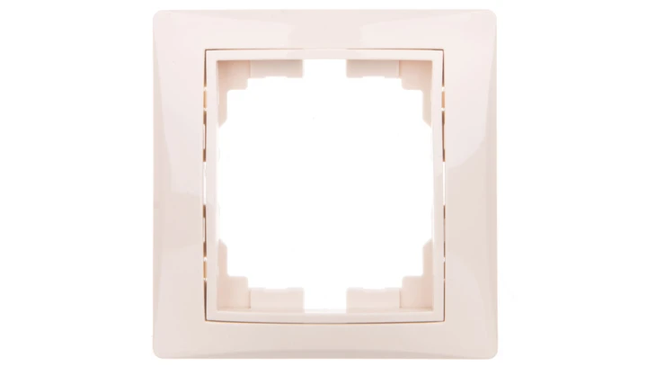 DOMO Ramka pojedyncza pozioma Kremowy 011460003 24821