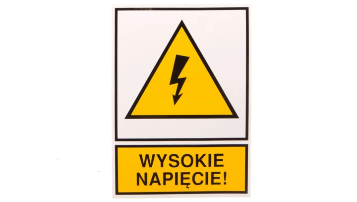 Tabliczka /znak ostrzegawczy/ TZO 105X148S WN. E04TZ-01011130300 /10szt./