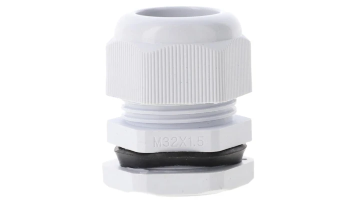 Dławnica kablowa fi 18-25mm M32 IP68 szara tworzywo 34.532