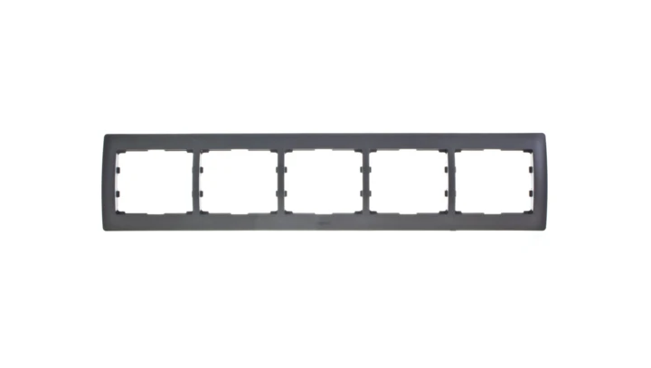 SISTENA LIFE Ramka pięciokrotna pozioma choco 771205