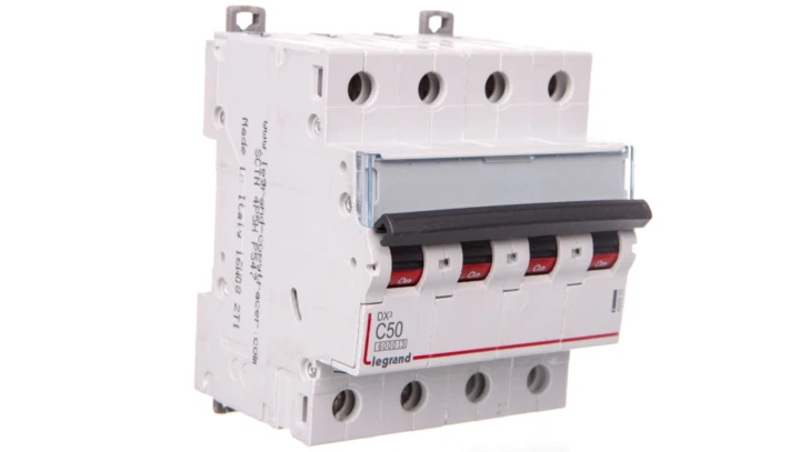 Wyłącznik nadprądowy 4P C 50A 6kA S304 DX3 407933
