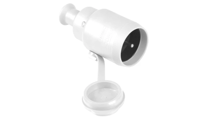 Gniazdo przenośne 2P+Z 16A 250V IP44 białe GN-H2