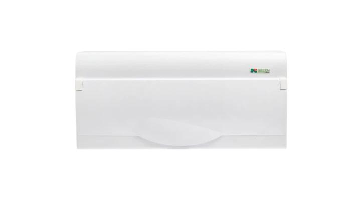 Rozdzielnica modułowa 1x20+2 natynkowa GREEN BOX RN 1/20+2 drzwi białe N+PE IP40 2355-00