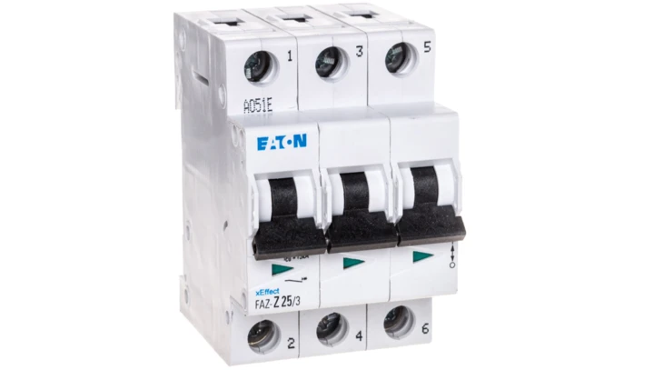 Wyłącznik nadprądowy 3P Z 25A 10kA AC FAZ Z25/3 278929