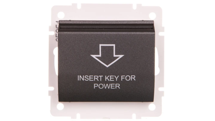 LOGI Łącznik hotelowy z opóźnieniem wyłączenia śrubowy 10AX 250V grafit 021190141 25261