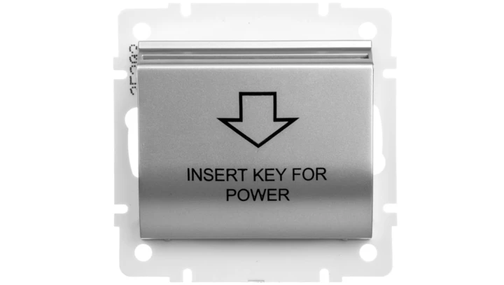 LOGI Łącznik hotelowy z opóźnieniem wyłączenia śrubowy 10AX 250V srebrny 021190143 25202