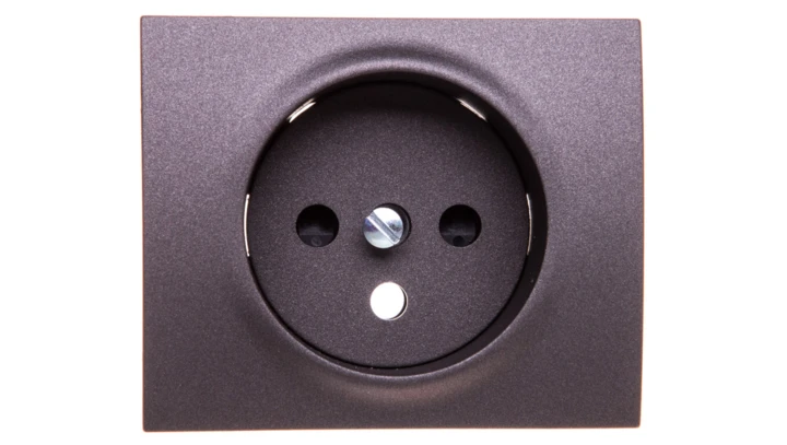 SISTENA LIFE Plakietka gniazda pojedynczego choco 771228