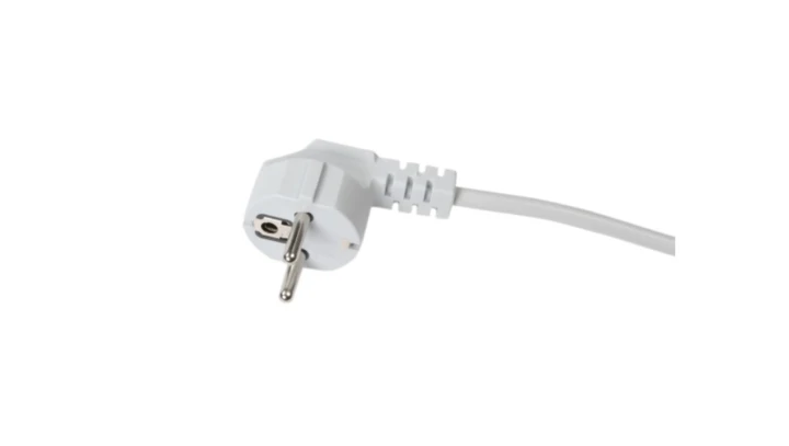 Przewód przyłączeniowy z wtyczką WJ-22 z/u Uni-Schuko 1m H03VV-F 3x1 biały