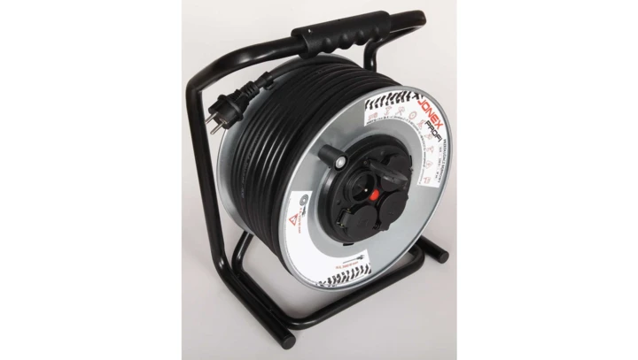 Przedłużacz bębnowy PROFI 50m H05RR-F 3x1,5 4xGS IP44 PS-BM G RR IP44