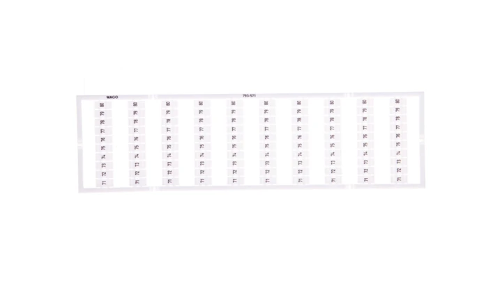 Oznaczniki WMB 10x 71-80 793-571 /5szt./