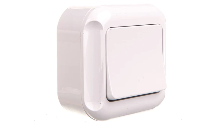 TURKUS-BIS Przycisk zwierny /dzwonek/ n/t biały WNT-7Tb