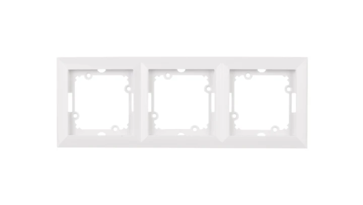OPAL Ramka potrójna biała Ra-3Op