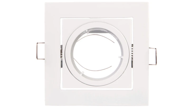 Oprawa punktowa VILA uchylna, IP20, kwadrat, biała
