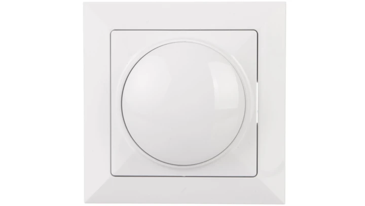 OPAL Ściemniacz obrotowy 60-400W 230V biały SO-Op