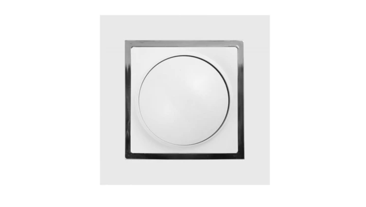 MAGIC Ściemniacz obrotowy 60-400W 230V biały/chrom SO-M