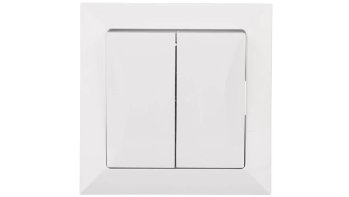 MAGIC Gniazdo antenowe RTV/SAT piaskowy metalic/chrom GAPS-M