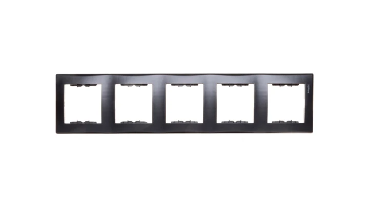 SEDNA Ramka pięciokrotna pionowa grafitowa SDN5801570