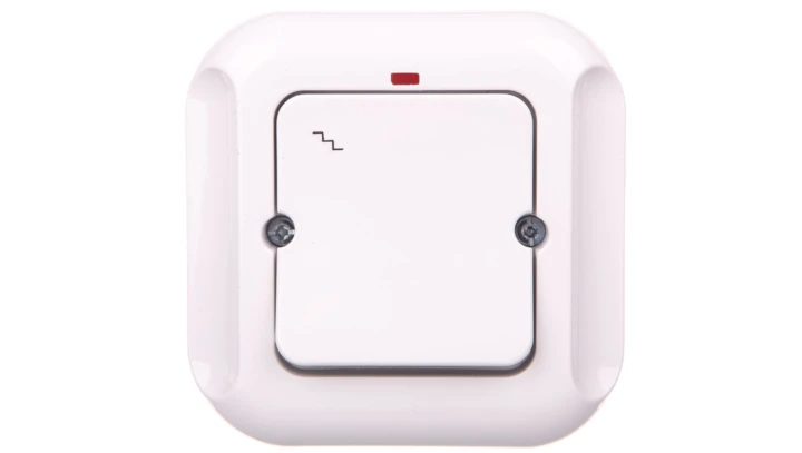 TOPAZ Łącznik schodowy z podświetleniem biały WP-5T/S