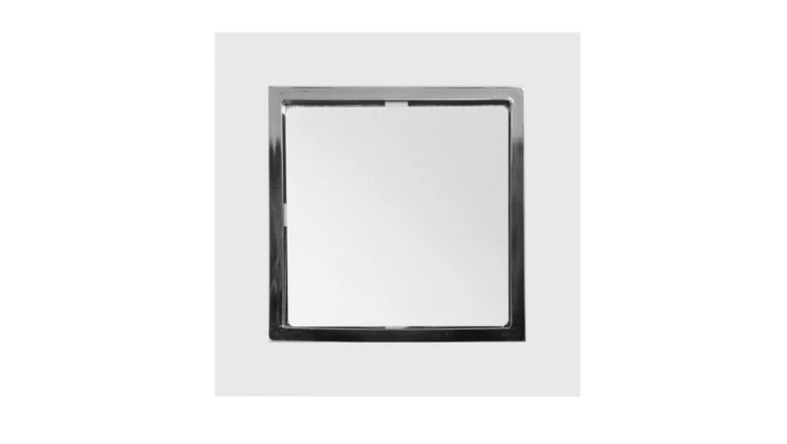 MAGIC Przycisk zwierny /światło/ z podświetleniem biały/chrom WP-6 M/S