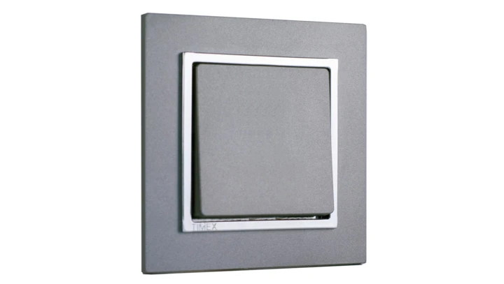 MAGIC Łącznik dwubiegunowy biały/chrom WP-9 M