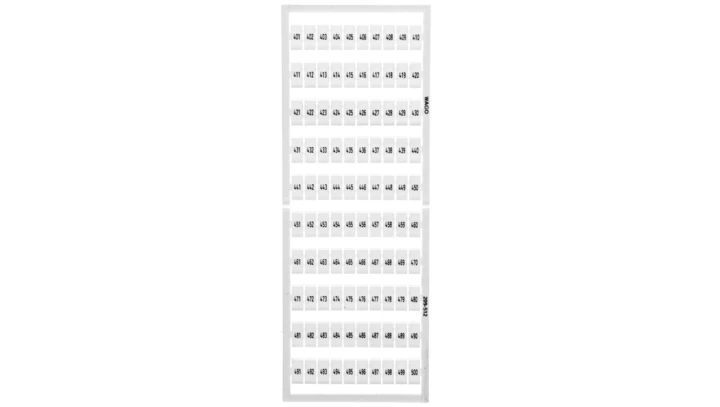 Ramka z oznacznikami 1x 401-500 209-512 /5szt./