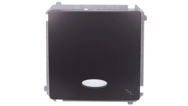 Simon Basic Łącznik schodowy z podświetleniem grafit matowy BMW6L.01/28