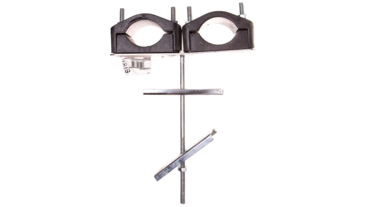 Uchwyt podwójny na słup ŻN z odsadzeniem 45-70mm U202 02912050