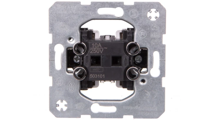 K.1/K.5 Łącznik klawiszowy przyciskowy zestyk zwierny z 2 odseparowanymi zestykami zgłoszeniowymi mechanizm 503101