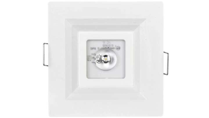 Oprawa awaryjna LOVATO P ECO LED 1W 120lm (opt. otwarta) 1h jednozadaniowa biała LVPO/1W/E/1/SE/X/WH
