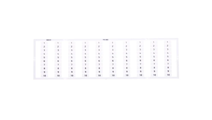Oznaczniki WMB 10x 1-10 793-602 /5szt./